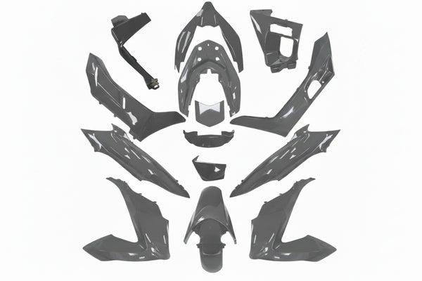 Honda PCX125 PCX 125 2018–2020 – Complete Panel Fairing Full Set – Black Colour