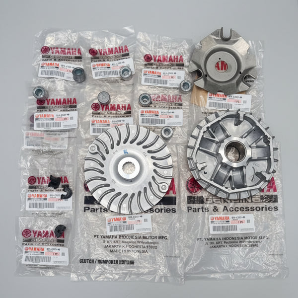 Genuine Yamaha XMAX 300cc Variator Full Kit Set Original Part 2017-2025